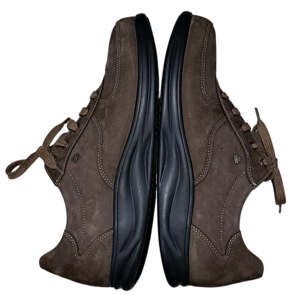 Finn Comfort Made In Germany Lace Up  Womens Comfort Shoes Size 10.5 Brown - Picture 5 of 17